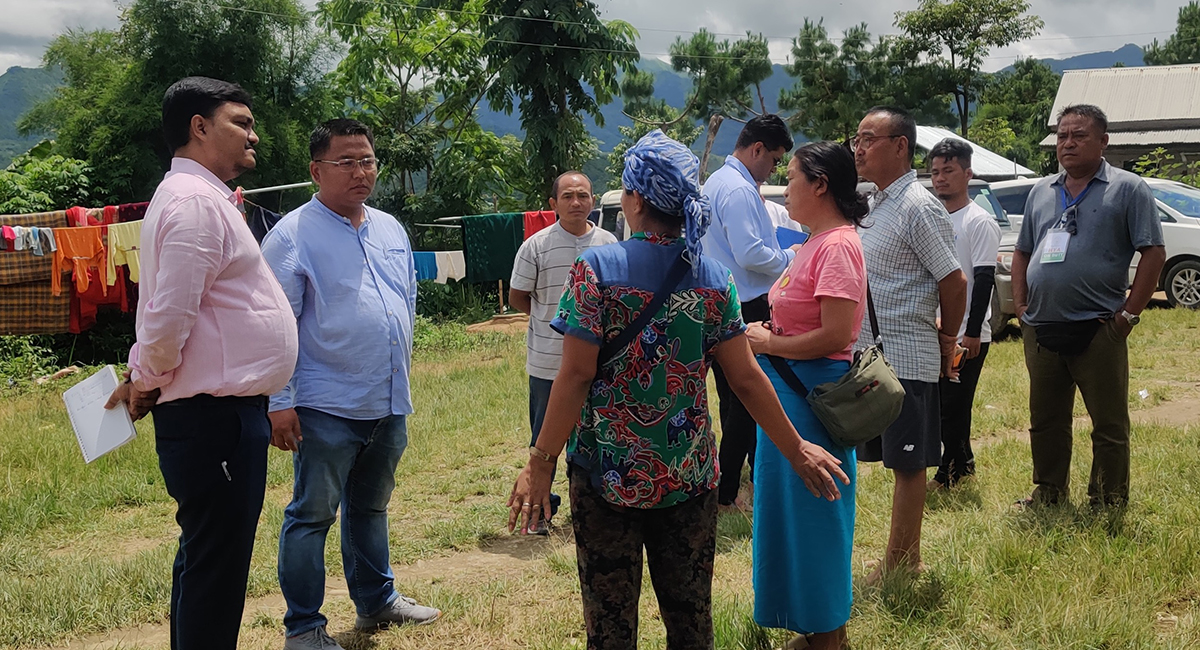 VISIT TO RELIEF CAMP